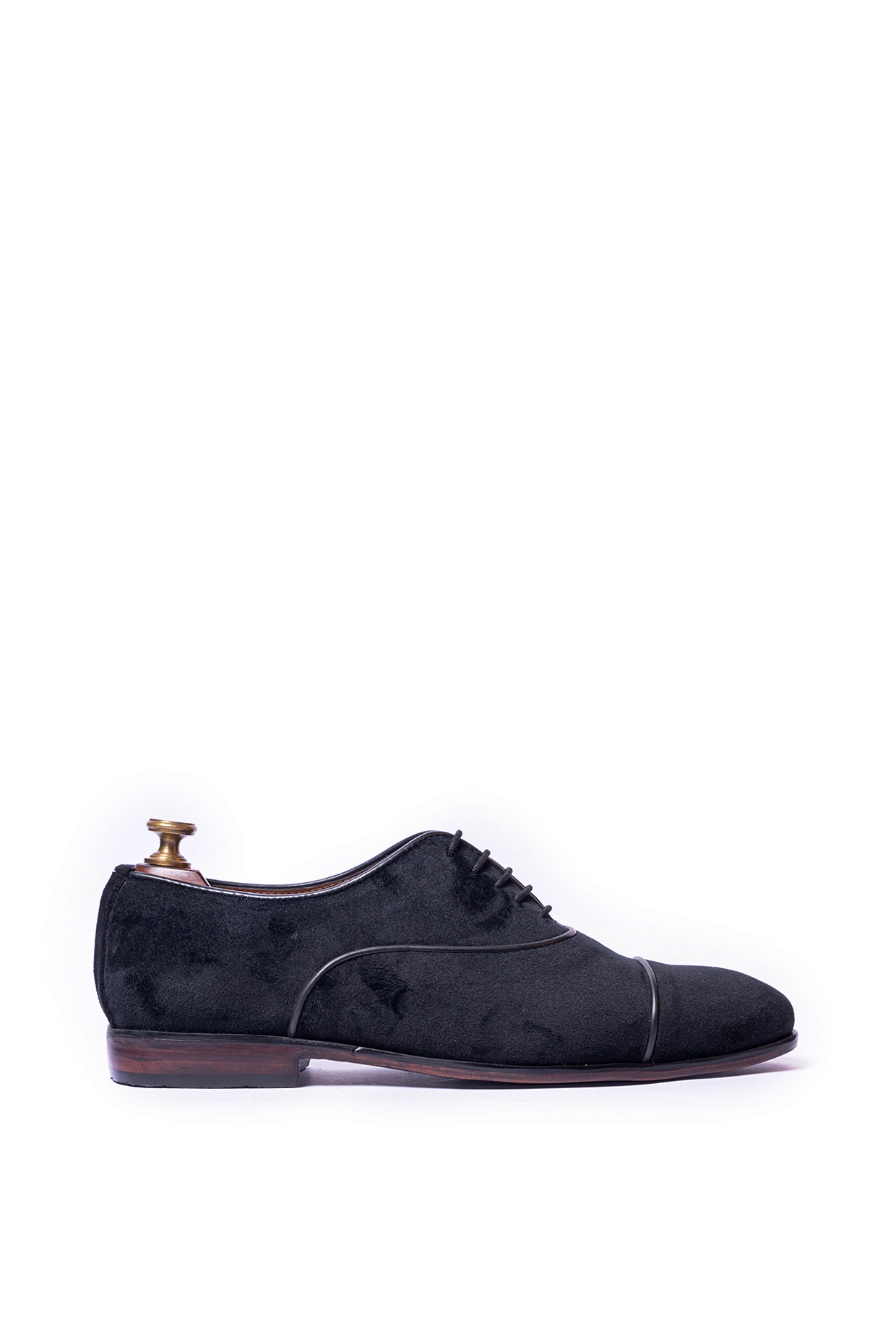 Black Velvet Designer Shoes – Chola by Sanjay & Shammy